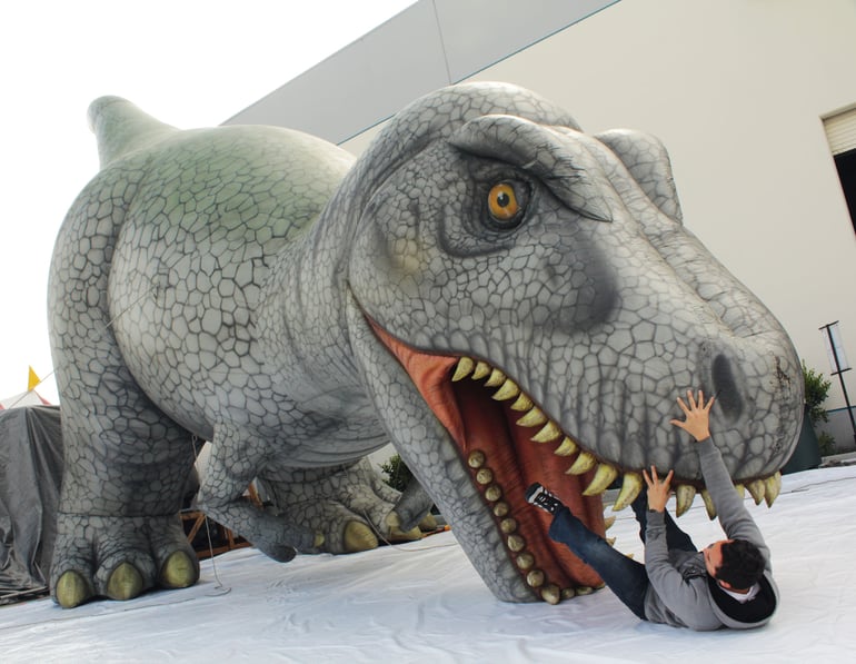 target inflatable dinosaur
